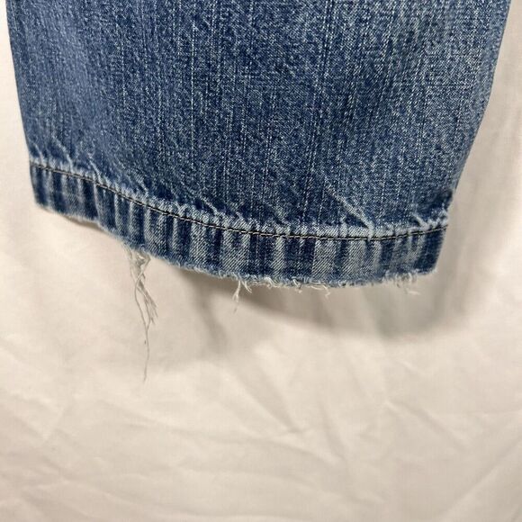 Vintage Structure Carpenter Jeans Men's 38X29 Medium Wash Distressed 100% Cotton - Picture 11 of 14
